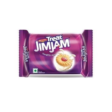 Britannia Jim Jam Cream Biscuit, 138Gm, 24 Pieces Per Carton